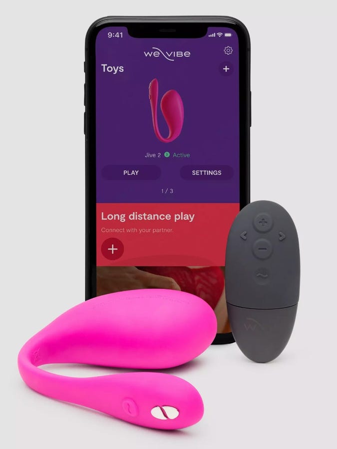 We-Vibe Jive 2, œuf vibrant connecté avec télécommande